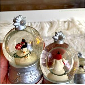 Festive Polar Bear Penguin Place Card Name Holders Whimsical Dining Cottagecore